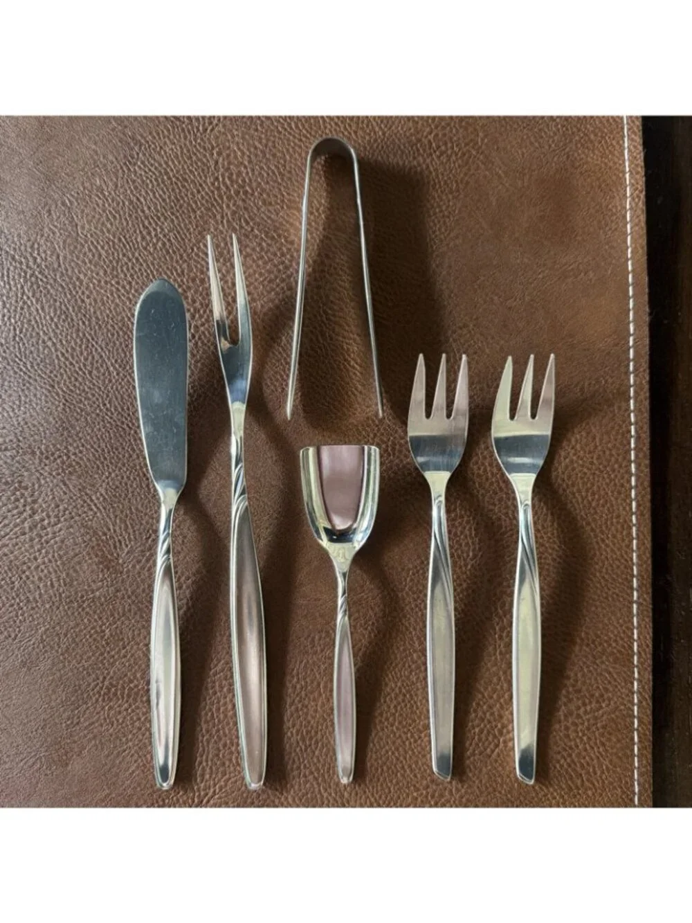 WMF Rom Silverplate Serving Utensils 9 Pc Lot Pie Server Sugar Tongs Germany